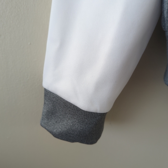 NWT puma fit power pullover hoodie. Gray/ white casual outerwear large - Picture 7 of 13